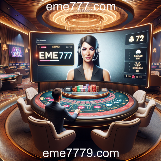 A Experiência do Cassino ao Vivo no eme777.com